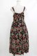 画像3: Jane Marple / Strawberry garden Strap dress M ブラック H-25-10-22-1016-JM-OP-KB-ZH (3)