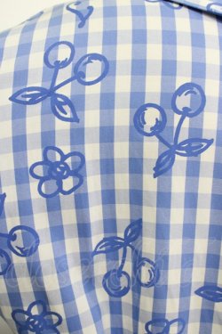 画像4: Jane Marple / Picnic cloth joyfulドレス M ブルー H-25-10-22-1017-JM-OP-KB-ZH