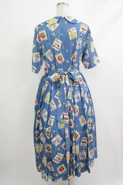 画像3: Jane Marple / My favorite labelsコレットドレス M ブルー H-25-10-22-1021-JM-OP-KB-ZH