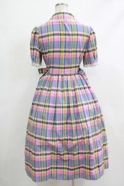 画像3: MILK / Moon light dress  ラベンダーローズチェック H-25-10-22-1024-ML-OP-KB-ZH