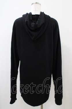 画像2: NieR Clothing / ZIPデザインプルパーカー  黒 H-25-10-22-059-PU-TO-KB-ZH