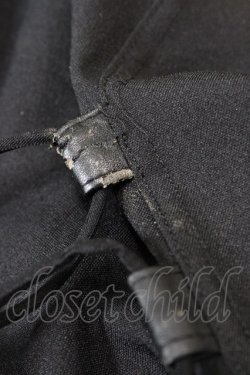 画像5: Qutie Frash / レイヤード風チャイナボタンZIPカーデ  黒×赤 H-25-10-22-011-QU-TO-KB-ZH