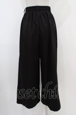 画像2: NieR Clothing / 2WAY SIDE ZIP WIDE PANTS  黒 H-25-10-22-002-PU-PA-KB-ZH
