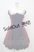 ATELIER PIERROT / Clownドレス  ボルドー×ネイビー H-25-10-22-015-EL-OP-KB-ZH