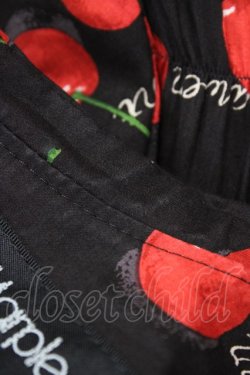 画像6: Jane Marple / Skipping cherriesのリボンドレス  ブラック H-25-10-22-017-JM-OP-KB-ZT061