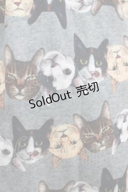 画像4: mmts / 猫ボーダーサス付きスカート  グレー H-25-10-23-1003-PU-SK-KB-ZH