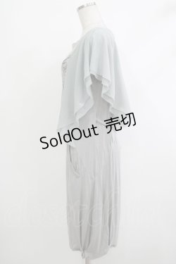 画像2: 【SALE】Rozen Kavalier / プリント刺繍カットソーワンピース  グレー H-25-10-23-1033-OO-OP-KB-ZT258