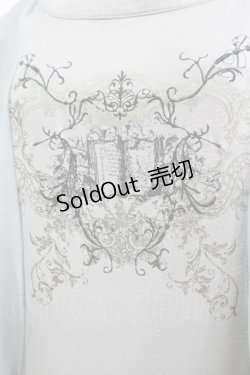 画像5: 【SALE】Rozen Kavalier / プリント刺繍カットソーワンピース  グレー H-25-10-23-1033-OO-OP-KB-ZT258