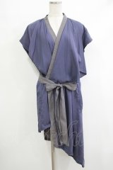 Ozz conte / ロングジレ  ブルーグレー H-25-10-23-1034-OO-TO-KB-ZT258