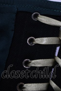 画像4: abilletage / 迷彩柄切替ミニコルセット  3 黒 H-25-10-23-1044-GO-ZA-KB-ZH