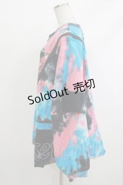 画像2: Ozz conte / Fossil kingsプルオーバー  ミックスブルー H-25-10-23-1047-OO-TO-KB-ZH