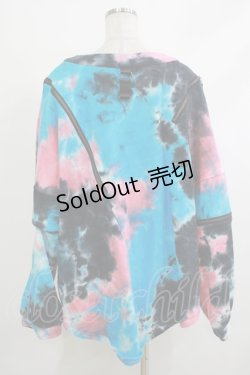 画像3: Ozz conte / Fossil kingsプルオーバー  ミックスブルー H-25-10-23-1047-OO-TO-KB-ZH