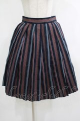 Jane Marple Dans Le Salon / レジメンタルタックスカート  ネイビー H-25-10-23-1005-JM-SK-KB-ZH