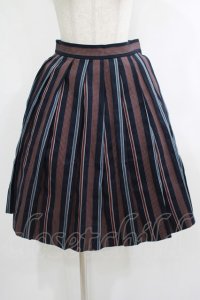 Jane Marple Dans Le Salon / レジメンタルタックスカート  ネイビー H-25-10-23-1005-JM-SK-KB-ZH