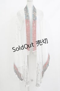 Ozz oneste / 着物羽織  白 H-25-10-23-1053-OO-TO-KB-ZH