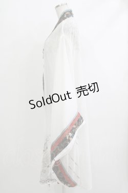 画像2: Ozz oneste / 着物羽織  白 H-25-10-23-1053-OO-TO-KB-ZH