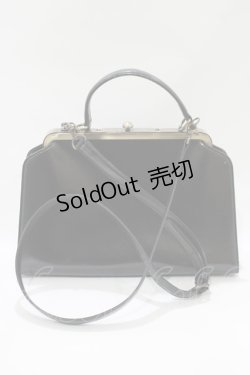 画像3: Jean Paul GAULTIER / ニューローズがま口ドクターバッグ  ブラック H-25-10-23-1056-GO-BG-KB-ZH