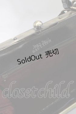 画像4: Jean Paul GAULTIER / ニューローズがま口ドクターバッグ  ブラック H-25-10-23-1056-GO-BG-KB-ZH