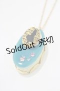Q-pot. / アリスのプチケーキネックレス  ブルー H-25-10-23-1062-QP-AC-KB-ZH
