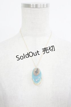画像2: Q-pot. / アリスのプチケーキネックレス  ブルー H-25-10-23-1062-QP-AC-KB-ZH