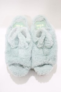 MILK / Bichetteミュール S サックス H-25-10-23-1068-ML-SH-KB-ZH