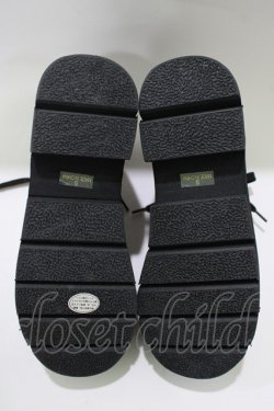 画像4: YOSUKE / 厚底レースアップブーツ S レッド H-25-10-23-1069-PU-SH-KB-ZH