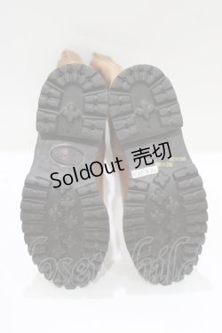 画像4: YOSUKE / ミドル丈エンジニアブーツ 22.5cm ブラウン H-25-10-23-1075-PU-SH-KB-ZH