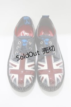 画像1: YOSUKE / ユニオンジャックシューズ S ネイビー H-25-10-23-1076-PU-SH-KB-ZH