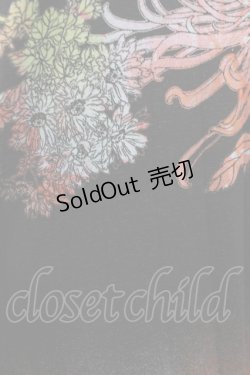 画像4: Ozz oneste / プリントプリーツノースリーブワンピース  黒 H-25-10-23-1012-OO-OP-KB-ZH