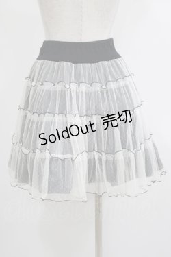 画像3: MILK / チュチュスカート  黒×白 H-25-10-23-1018-ML-SK-KB-ZH