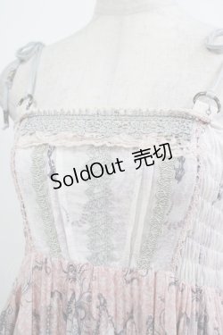 画像4: OZZ ANGELO / プリーツロングキャミワンピース  オフグレー H-25-10-23-1002-OO-OP-KB-ZH