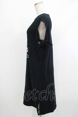 画像2: mmts / ネオンワンピース  ブラック H-25-10-23-1023-PU-OP-KB-ZH