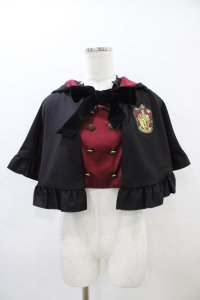 ATELIER PIERROT / ハリー・ポッター ダブルボタン2Wayケープ  グリフィンドール（レッド） H-25-10-23-2001-EL-JA-KB-ZH