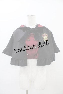 画像1: ATELIER PIERROT / ハリー・ポッター ダブルボタン2Wayケープ  グリフィンドール（レッド） H-25-10-23-2001-EL-JA-KB-ZH