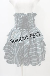 ATELIER PIERROT / ハリー・ポッター フリルコルセットスカート  スリザリン（グリーン） H-25-10-23-2002-EL-SK-KB-ZH