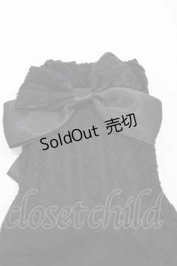 画像2: m petit by misako / AMCSハートフロートリボン  ブラック H-25-10-24-1004-LO-ZA-NS-ZH