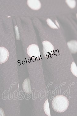 画像6: Innocent World / 水玉ヨークジャンパースカート L ボルドー H-25-10-24-1031-IW-OP-NS-ZH