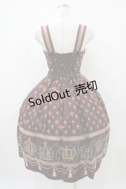 画像2: Innocent World / グラツィアクラウンジャンパースカート(ロング) M ボルドー H-25-10-24-1032-IW-OP-NS-ZH