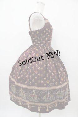 画像3: Innocent World / グラツィアクラウンジャンパースカート(ロング) M ボルドー H-25-10-24-1032-IW-OP-NS-ZH