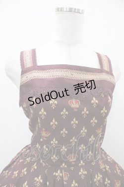 画像4: Innocent World / グラツィアクラウンジャンパースカート(ロング) M ボルドー H-25-10-24-1032-IW-OP-NS-ZH