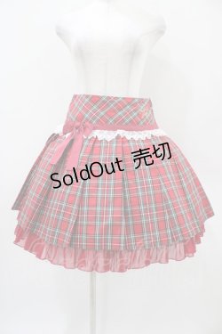 画像1: Angelic Pretty / Campusスカート Free レッド H-25-10-24-1034-AP-SK-NS-ZH