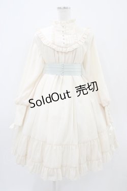 画像1: Little Dipper(海外ロリータブランド) / お嬢様のクラシカルワンピース M 生成り H-25-10-24-1036-EL-OP-NS-ZH