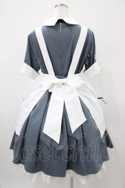 画像2: Nana Riot(海外ロリータブランド) / Edwardメイド ワンピースセット XL ブルー H-25-10-24-1037-0-OP-NS-ZH