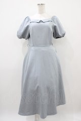 an another angelus / ライン使いマリンフレアーワンピース Free L/BLUE H-25-10-24-1040-CA-OP-NS-ZH