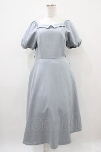 an another angelus / ライン使いマリンフレアーワンピース Free L/BLUE H-25-10-24-1040-CA-OP-NS-ZH