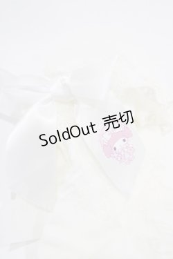 画像2: m petit by misako / AMCSマイメロリボン  オフ H-25-10-24-1006-LO-ZA-NS-ZH