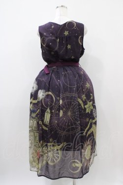 画像2: axes femme / タロットカードモチーフワンピース M パープル H-25-10-24-1046-AX-OP-NS-ZH