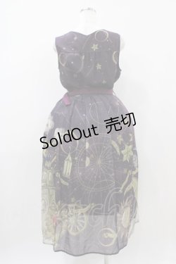 画像2: axes femme / タロットカードモチーフワンピース M パープル H-25-10-24-1046-AX-OP-NS-ZH