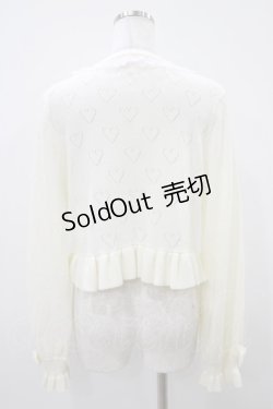 画像2: BABY,THE STARS SHINE BRIGHT / くみゃちゃんアップリケボレロ Free オフ白 H-25-10-24-1054-BA-TO-NS-ZH