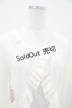 画像4: BABY,THE STARS SHINE BRIGHT / くみゃちゃんアップリケボレロ Free オフ白 H-25-10-24-1054-BA-TO-NS-ZH